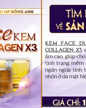 Kem face Collagen X3 Mỹ Phẩm Đông Anh