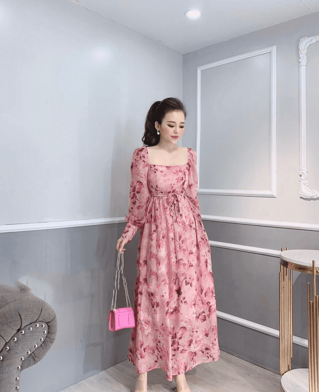 Chân váy voan dài maxi hàng quảng châu loại 1 | Shopee Việt Nam