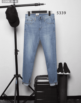 Bỏ sỉ quần jean dài nam ống nhỏ 5339