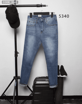 Kho hàng sỉ quần jean dài nam ống nhỏ 5340