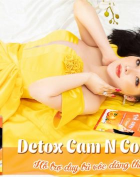Detox Cam hỗ trợ G.i.ả.m C.â.n N Collagen chính hãng