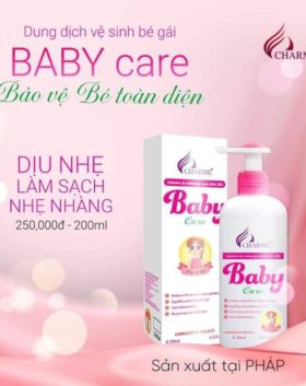 Dung dịch vệ sinh bé gái Baby Care Charme - 3760035680253