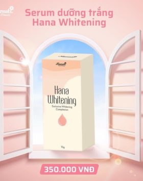 Serum tinh chất trắng da Hana Whitening mini Hanayuki - 8936205370087