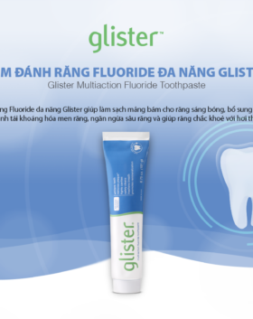 Kem đánh răng Fluoride đa năng Glister Amway chính hãng - E6833VN