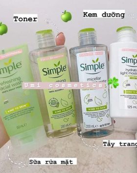 Nước Hoa Hồng Simple Kind To Skin Soothing Facial Toner 200ml - 5011451103856