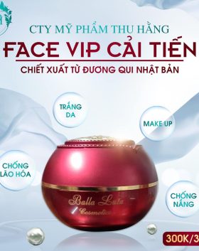 Kem Face VIP Đỏ Giảm Thâm Nám Căng Bóng Da Balla Luta - 8936144070147