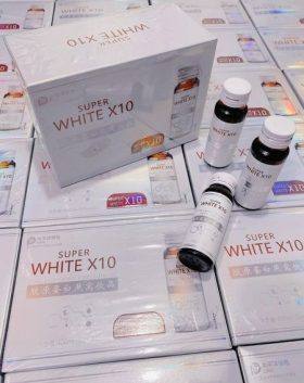 Nước uống Collagen yến giúp trắng da Super White X10 chính hãng - 6972993784455