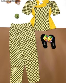 Đồ bộ nữ quần dài mango phối - DB0353
