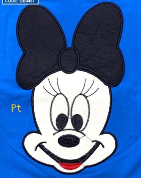 Đồ bộ nữ quần dài thêu chuột Mickey - DB0487