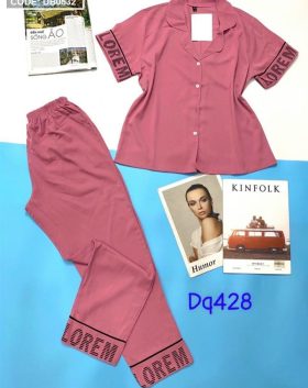 Set bộ nữ Pijama tay ngắn quần - DB0532