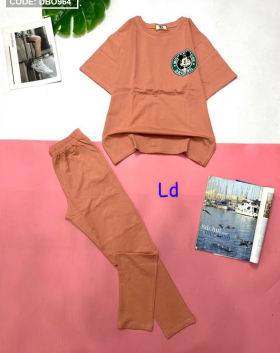Đồ bộ nữ quần dài áo in logo mickey - DBO964