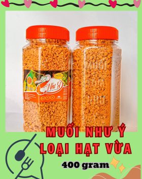 Muối Tôm Như Ý Hạt Vừa Thơm Ngon Đậm Vị 400g - MTNYHV