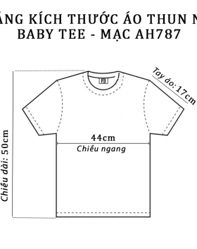 Áo Thun Nữ Cổ Tròn Baby Tee Tay Viền Sọc Màu Mạc AH787 - AG1232