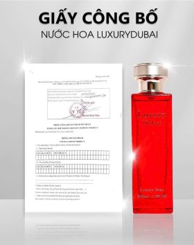 Nước Hoa Luxury Dubai Luxury Sexy Màu Đỏ Mùi Nữ 50ml - LXRSEXY