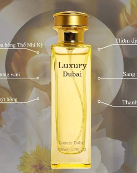 Nước Hoa Luxury Dubai Màu Vàng Mùi Nữ 50ml - LXRDUBAI01