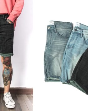 Short jeans nam cao cấp xuất khẩu
